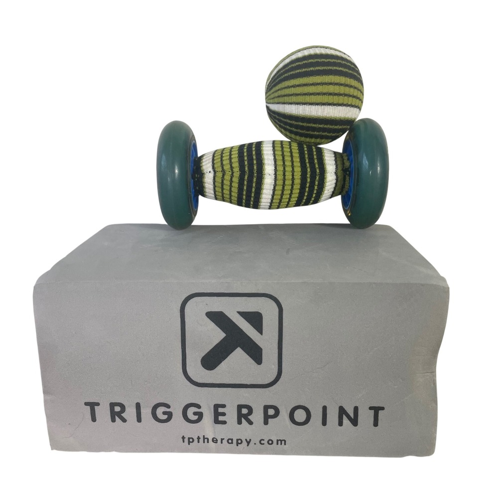 TriggerPoint FootBaller Baller Block Massage Ball Foot Calf Therapy Recovery Set